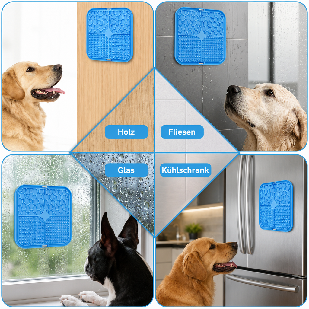 Ruhepfote Schleckmatte für Hunde – Für mehr Ruhe & Beschäftigung