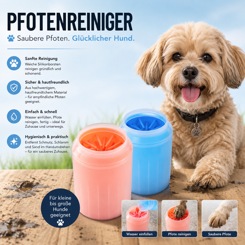 Ruhepfote Pfotenreiniger für Hunde #RSA12361R